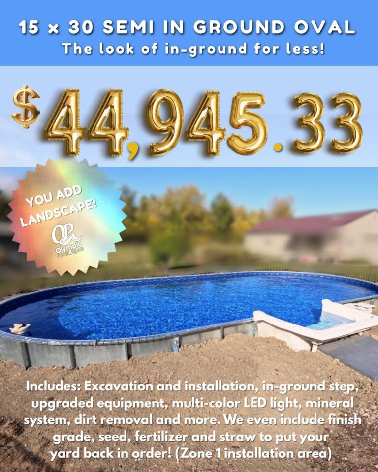 Memorial Day Sale Semi Inground Deal Image